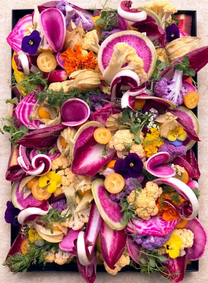 buffet traiteur légumes de saison healthy cagettes paris bastille