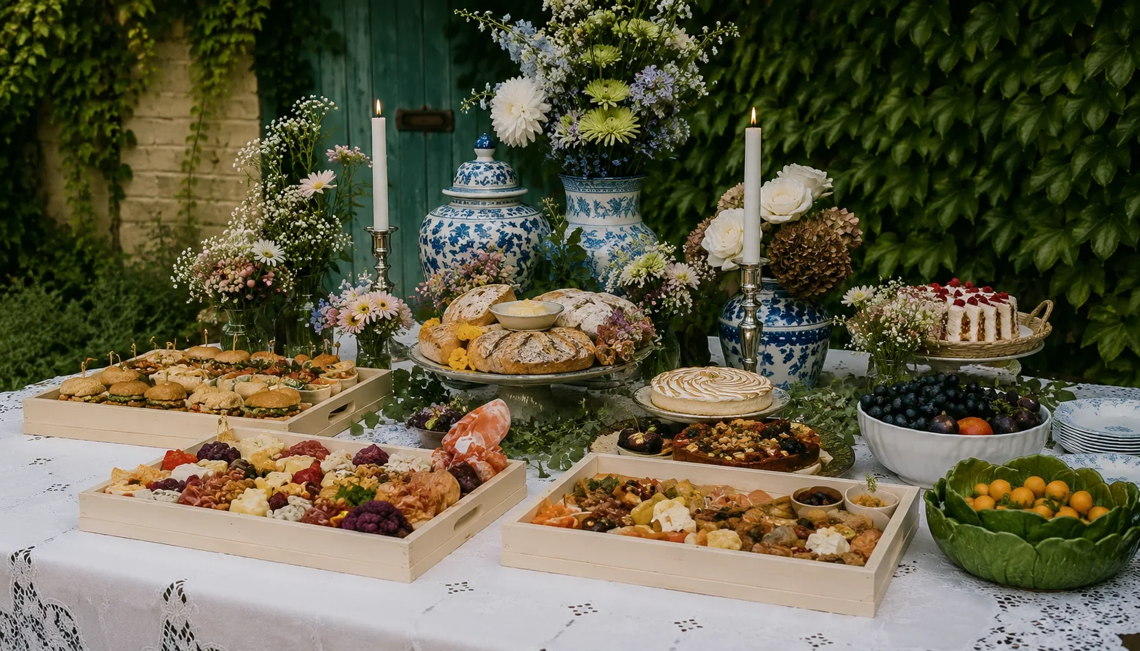 buffet traiteur afterwork cocktail planches apéritives — CAGETTES