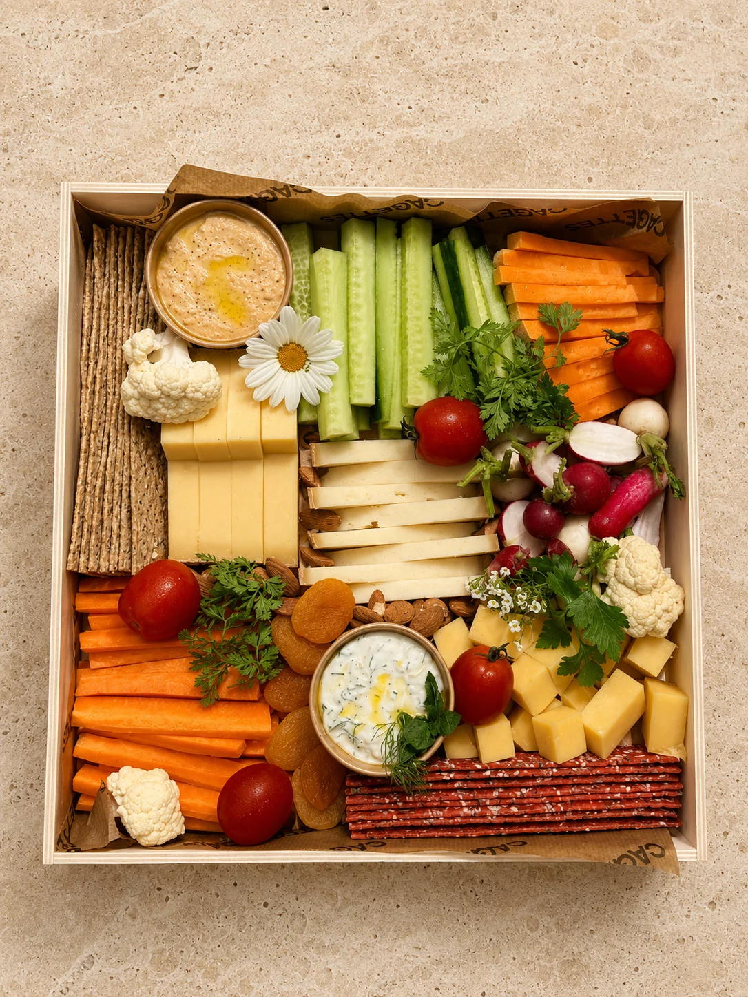 Plateau de fromages artisanaux — CAGETTES
